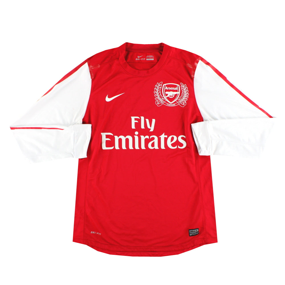 2011-12 Arsenal Nike Player Issue '125th Anniversary' Home Shirt L