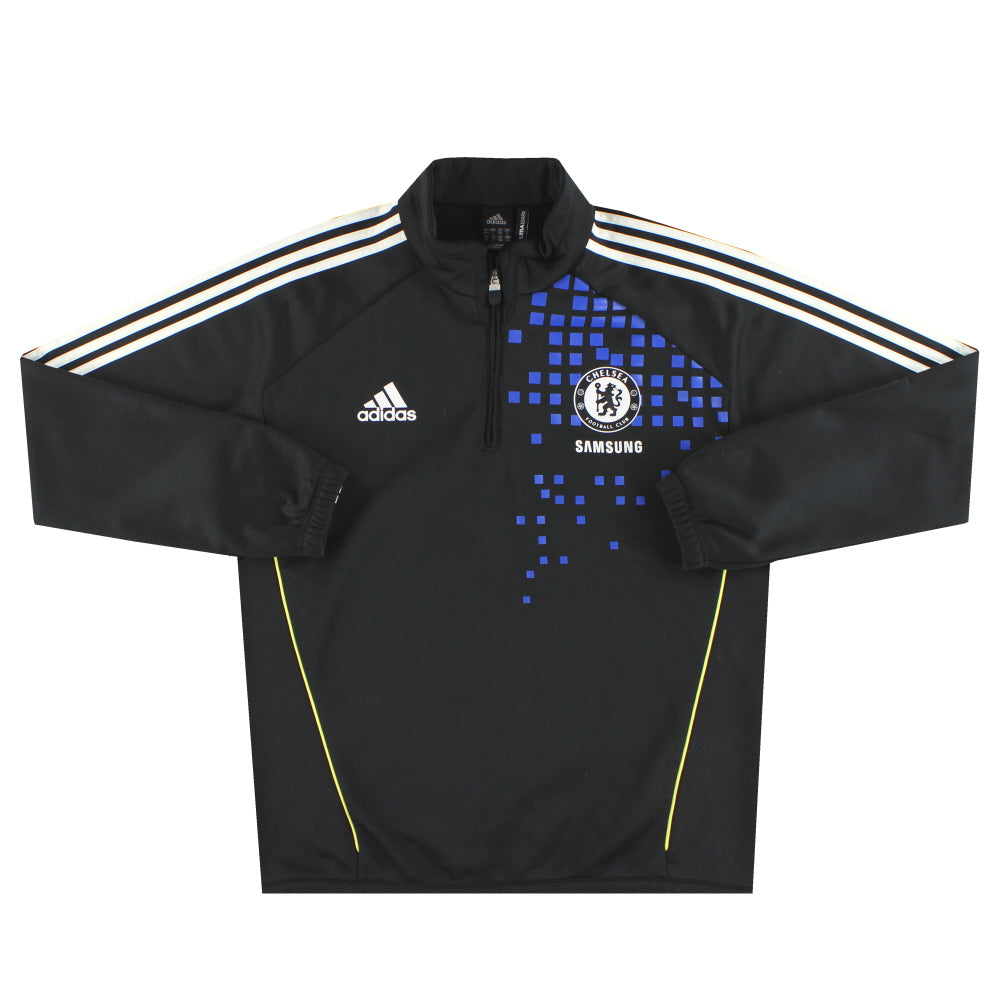 2011-12 Chelsea adidas Climawarm 1/4 Zip Top L V12862 | Vintage
