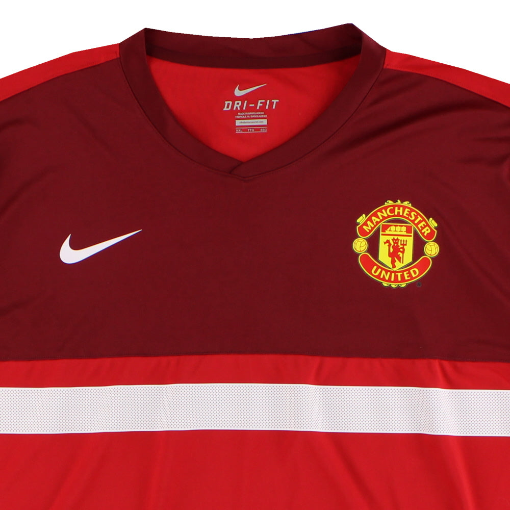 2011-12 Manchester United Nike Training Shirt L/S XXL 436844-677