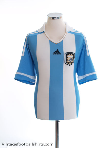 2011-13 Argentina Home Shirt L Football Shirt