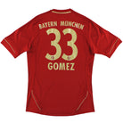 2011-13 Bayern Munich adidas Home Shirt Gomez #33 M Football Shirt