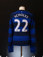 2011-13 Manchester United Away Shirt Scholes #22 *Mint* XXL Football Shirt