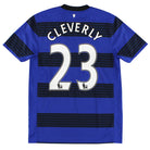 2011-13 Manchester United Away Shirt Cleverly #23 *Mint* M Football Shirt