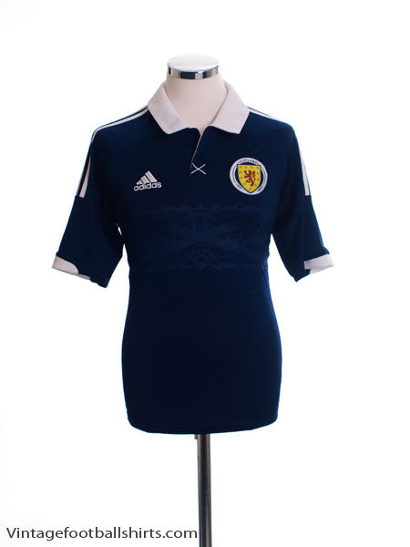 2011-13 Scotland Home Shirt S Football Shirt