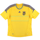 2011-13 Ukraine adidas Home Shirt XL Football Shirt