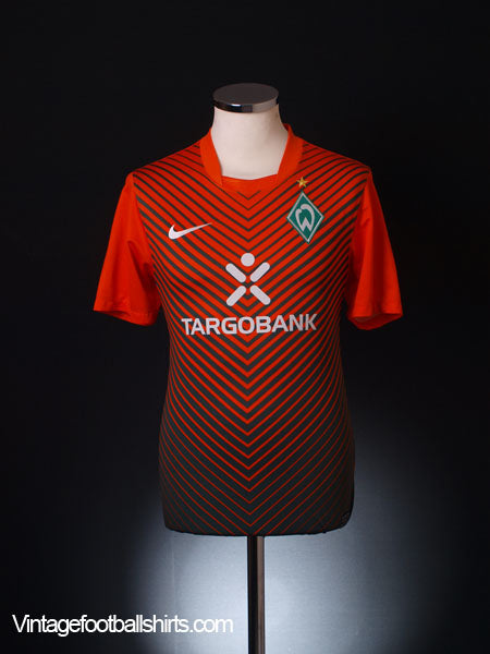 2011-13 Werder Bremen Away Shirt S Football Shirt