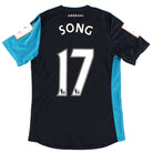 2011 Arsenal Match Issue Emirates Cup Away Shirt Song #17 M Football Shirt