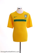 2011 Brazil Home Shirt *Mint* L Football Shirt