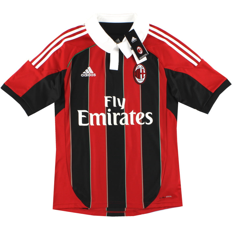 2012-13 AC Milan adidas Home Shirt Pato #9 *w/tags* S X23680