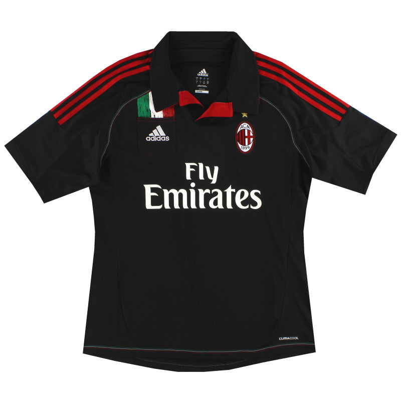 2012-13 AC Milan adidas Third Shirt L Football Shirt