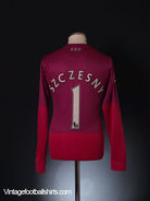 2012-13 Arsenal Goalkeeper Shirt Szczesny #1 M Football Shirt