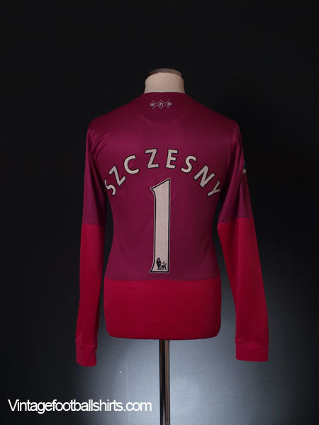 2012-13 Arsenal Goalkeeper Shirt Szczesny #1 M Football Shirt