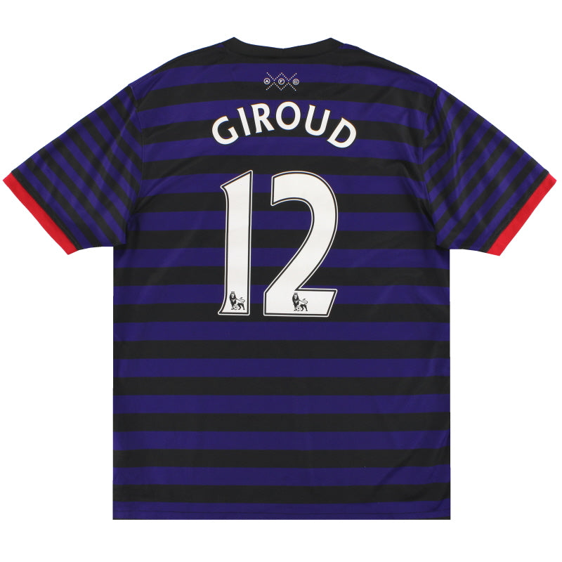 2012-13 Arsenal Nike Away Shirt Giroud #12 L Football Shirt