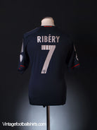 2012-13 Bayern Munich Champions League Third Shirt Ribery #7 M Football Shirt