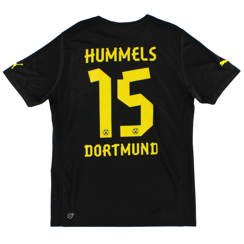 2012-13 Borussia Dortmund Away Shirt Hummels #15 L Football Shirt