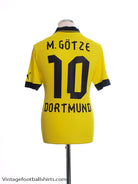 2012-13 Borussia Dortmund Home Shirt M.Gotze #10 M Football Shirt