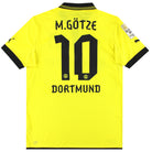 2012-13 Borussia Dortmund Puma Home Shirt M.Gotze #10 XL Football Shirt
