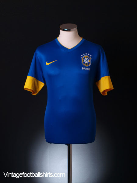 2012-13 Brazil Away Shirt M Football Shirt