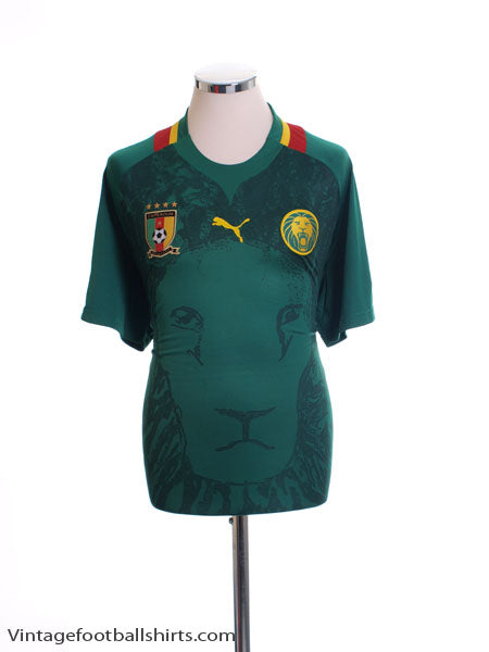 2012-13 Cameroon Home Shirt *Mint* XL Football Shirt