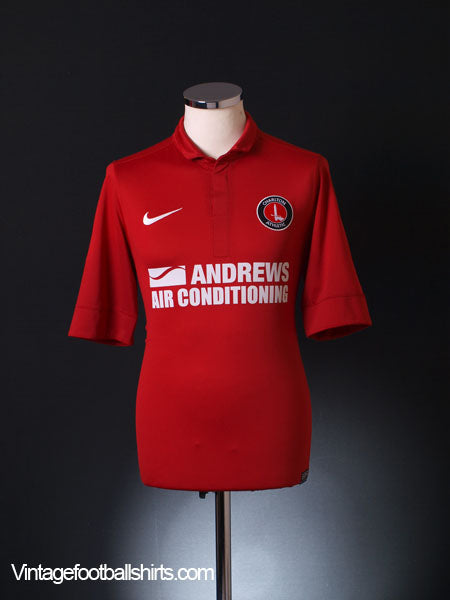 2012-13 Charlton Home Shirt S Football Shirt
