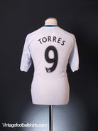 2012-13 Chelsea Away Shirt Torres #9 M Football Shirt