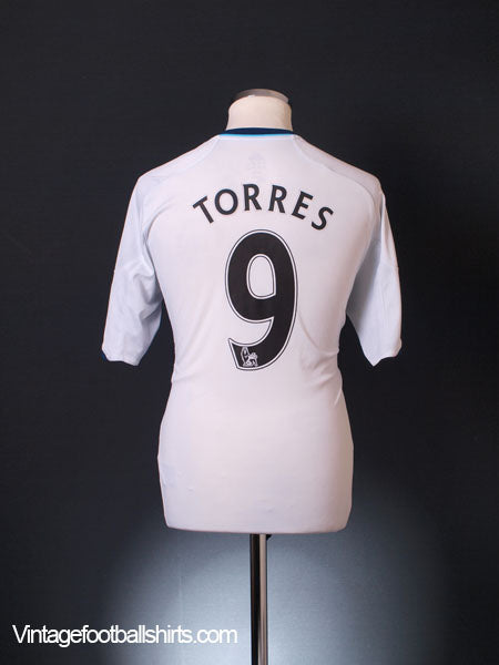 2012-13 Chelsea Away Shirt Torres #9 M Football Shirt