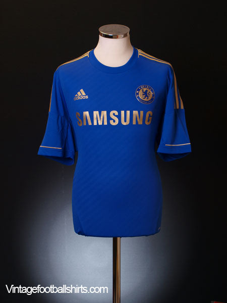 2012-13 Chelsea Home Shirt L Football Shirt