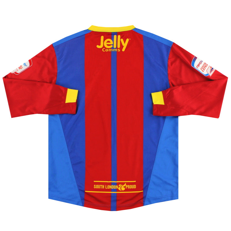 2012-13 Crystal Palace Avec Home Shirt L/S L | Vintage Football Shirts