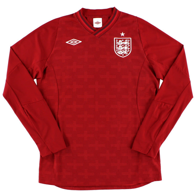 2012-13 England Goalkeeper Shirt L/S L Football Shirt