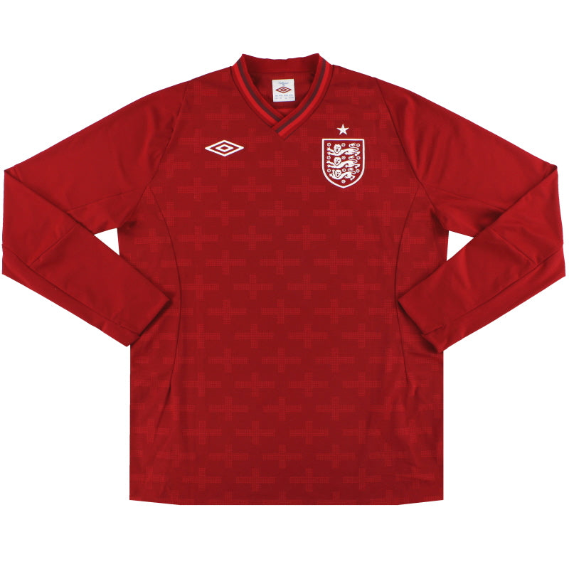 2012-13 England Umbro Goalkeeper Shirt L/S L Football Shirt
