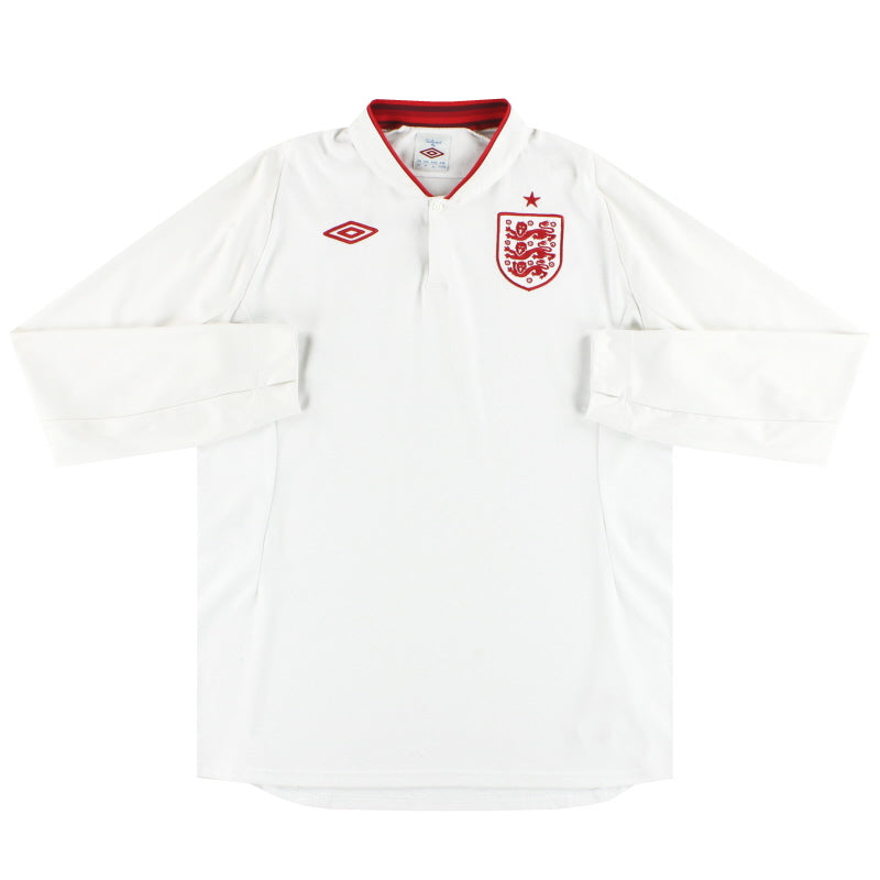 2012-13 England Umbro Home Shirt L/S XXL | Vintage Football Shirts