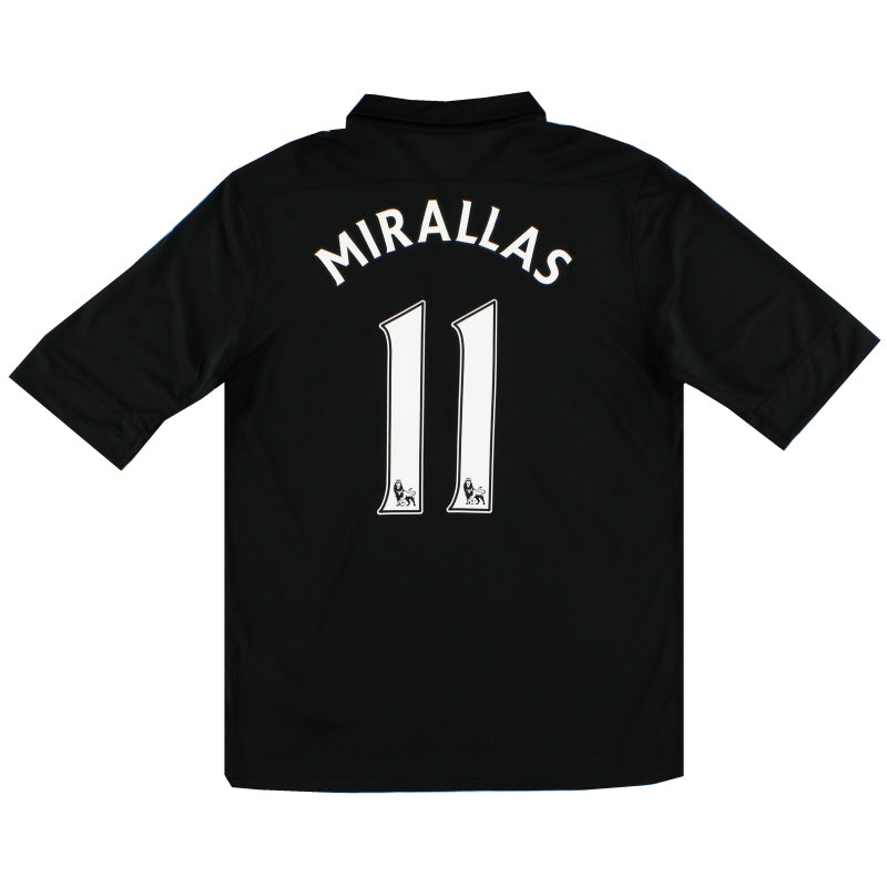 2012 13 Everton Away Shirt Mirallas #11 M