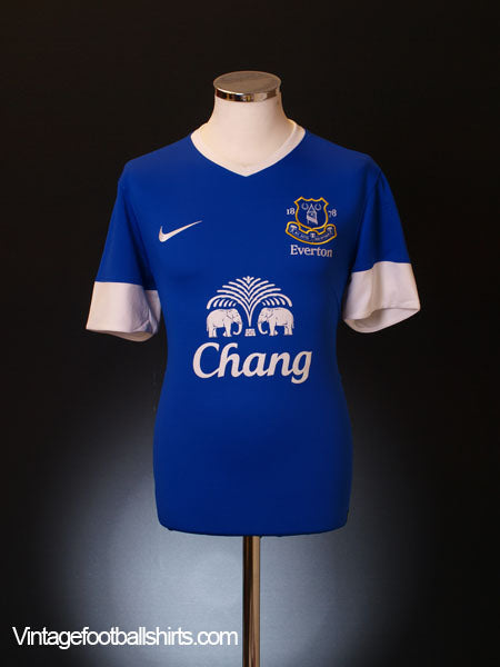 2012-13 Everton Home Shirt M Football Shirt