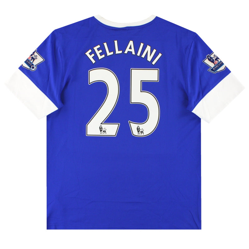 2012-13 Everton Nike Home Shirt Fellaini #25 L Football Shirt