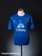 2012-13 Everton Player Issue Training Shirt #2 L Training Shirt