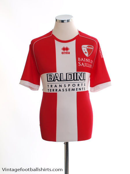 2012-13 FC Sion Away Shirt L Football Shirt