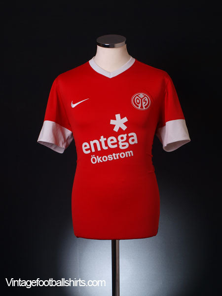 2012-13 FSV Mainz Home Shirt M Football Shirt