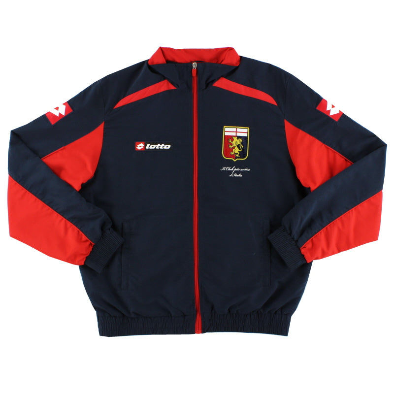 2012-13 Genoa Lotto Woven Track Jacket S Jacket