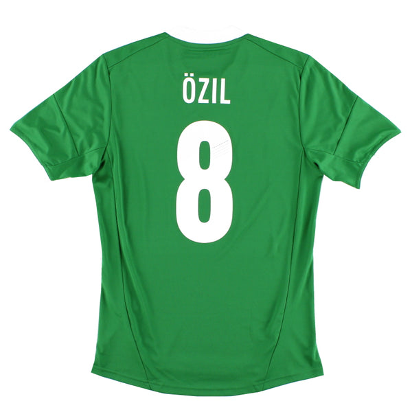 adidas ドイツ代表　ユニフォーム　エジルÖZIL 8番 EURO2012ドイツ(H)＃8エジル OZIL 半袖 ユーロパッチ ADIDAS M ドイツ