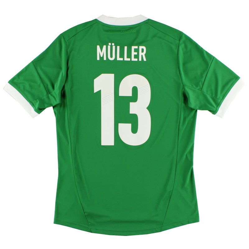 2012-13 Germany adidas Away Shirt Muller #13 *Mint* M Football Shirt