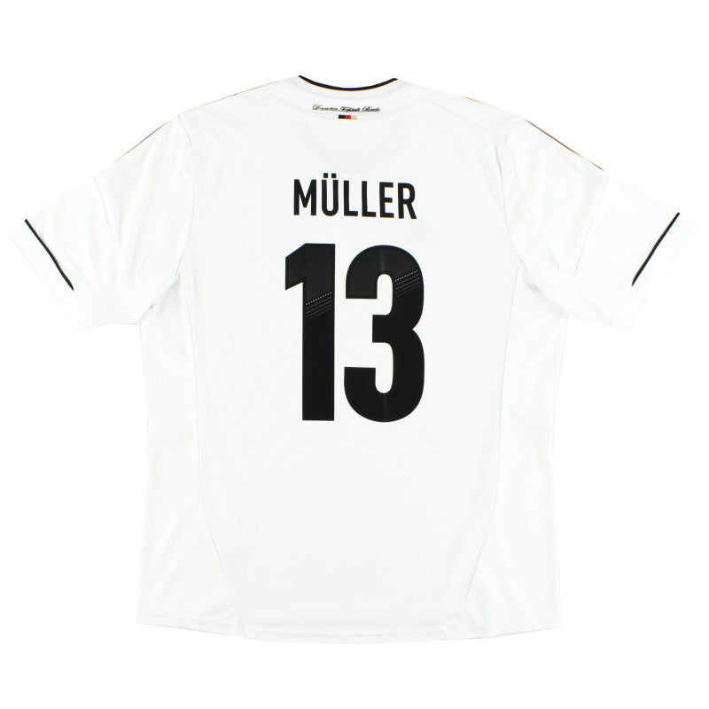2012-13 Germany Home Shirt Muller #13 XXL Football Shirt