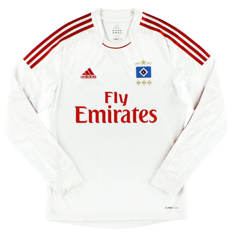 2012-13 Hamburg '125 Years' Home Shirt L/S S Football Shirt