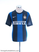 2012-13 Inter Milan Basic Home Shirt *Mint* S Football Shirt