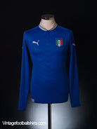 2012-13 Italy Home Shirt L/S *As New* S Football Shirt