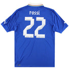 2012-13 Italy Puma Authentic Home Shirt Rossi #22 *w/tags* XL Football Shirt