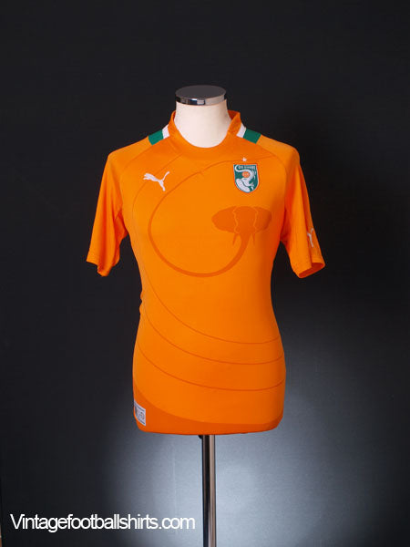 2012-13 Ivory Coast Home Shirt S Football Shirt
