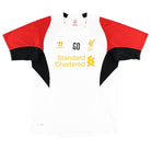 2012-13 Liverpool Worn Training Shirt XL Training Shirt