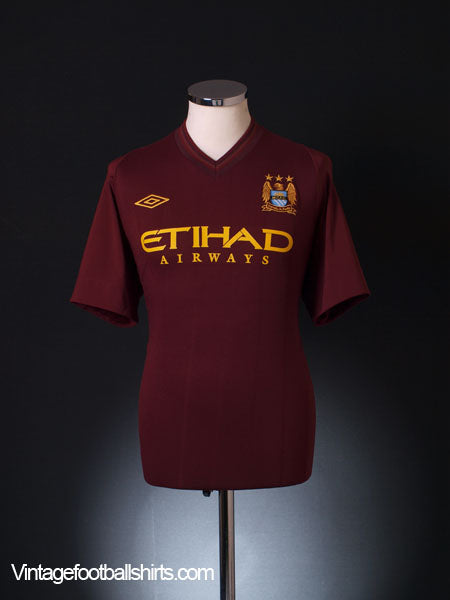 2012-13 Manchester City Away Shirt M Football Shirt