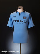 2012-13 Manchester City Home Shirt S Football Shirt