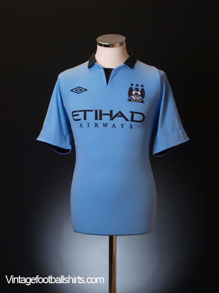 2012-13 Manchester City Home Shirt S Football Shirt